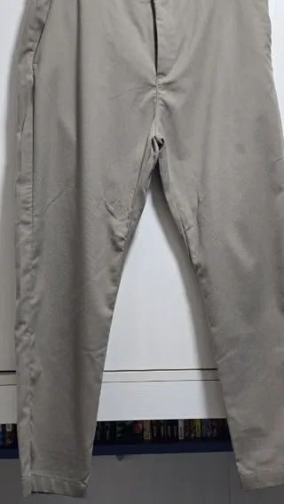 Pantaloni uomo beige sportivi