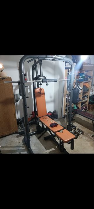 Máquina Multifunción Gimnasio Banco