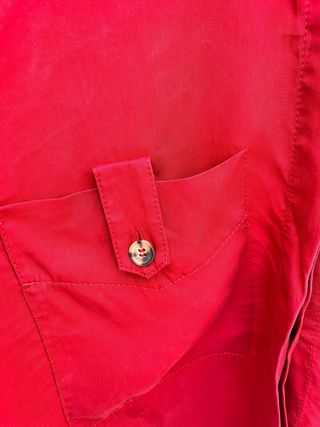 Camisa Massimo Dutti Roja Talla 38