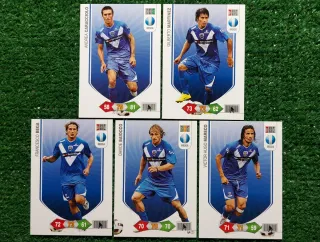 5 carte Panini Adrenalyn XL Brescia 2010/11
