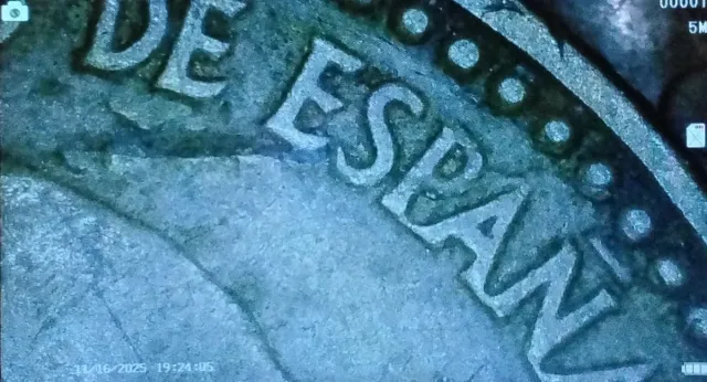 Moneta 1pts Spagna 1963*65 con errore