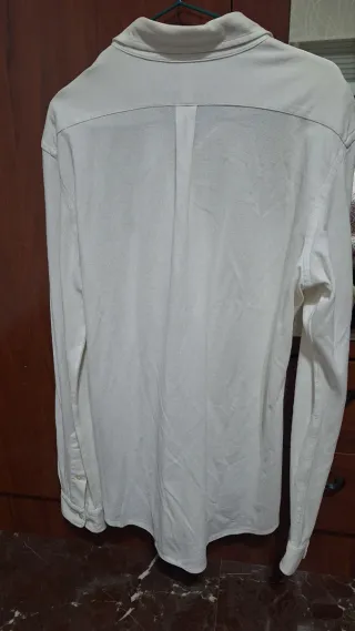 Camisa Polo Ralph Lauren Blanca Talla L