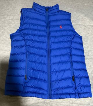 Chaleco Ralph Lauren Azul Talla 12