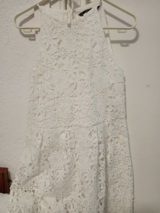 Vestido blanco encaje