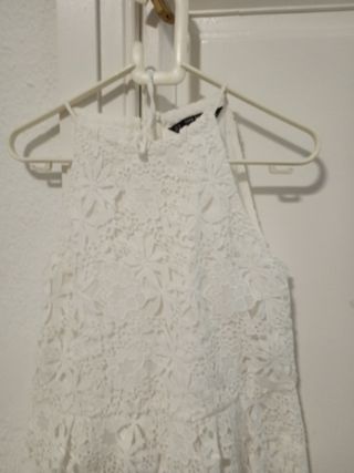 Vestido blanco encaje