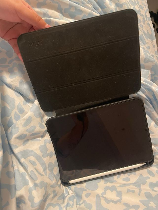 Funda iPad Mini Negra con Porta Lápiz