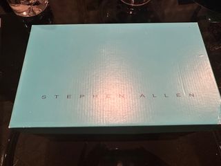 Zapatos de tacón dorados Stephen Allen