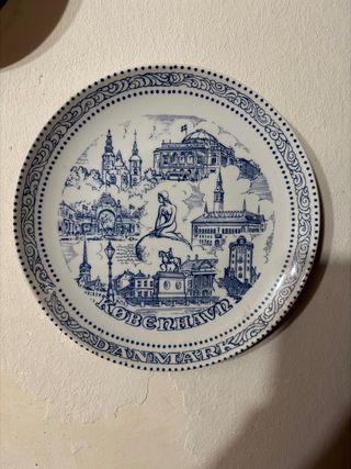 Plato decorativo Copenhague Dinamarca