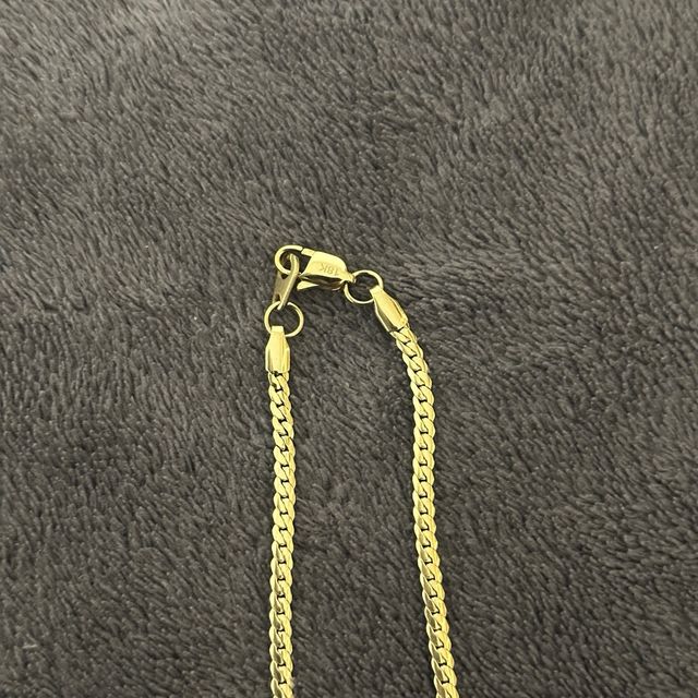 Cadena Serpiente Oro Laminado Mujer