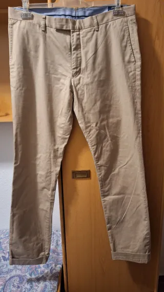 Pantalón Polo Ralph Lauren Beige Caballero