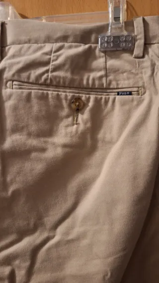 Pantalón Polo Ralph Lauren Beige Caballero