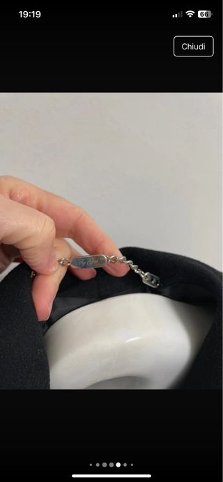 Cappotto vintage Made in Italy nero