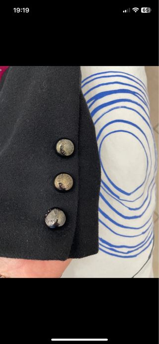 Cappotto vintage Made in Italy nero