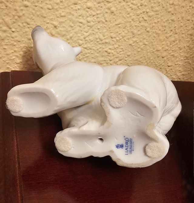 Figura Oso Polar Lladró pieza antigua 12x11cm