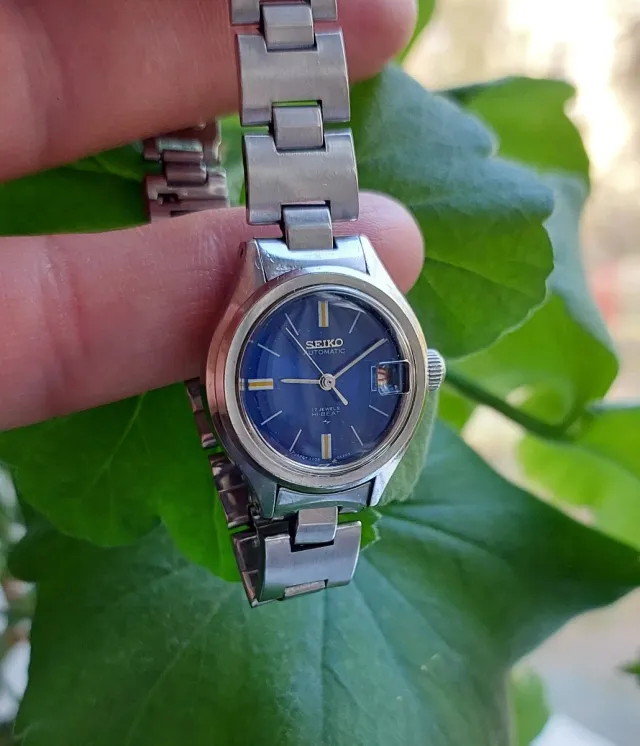 Reloj Seiko Automático Hi-Beat Azul