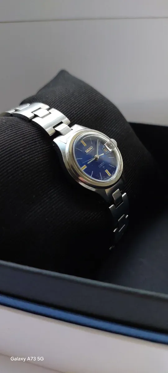 Reloj Seiko Automático Hi-Beat Azul