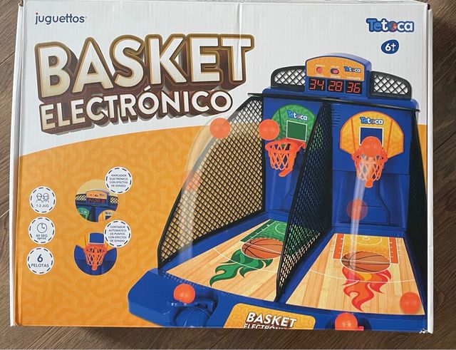 Tetoca Basket Electrónico Juego Infantil