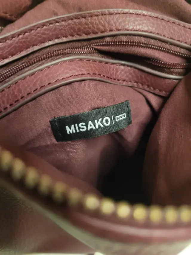 Bolso Mochila Antirrobo Misako granate