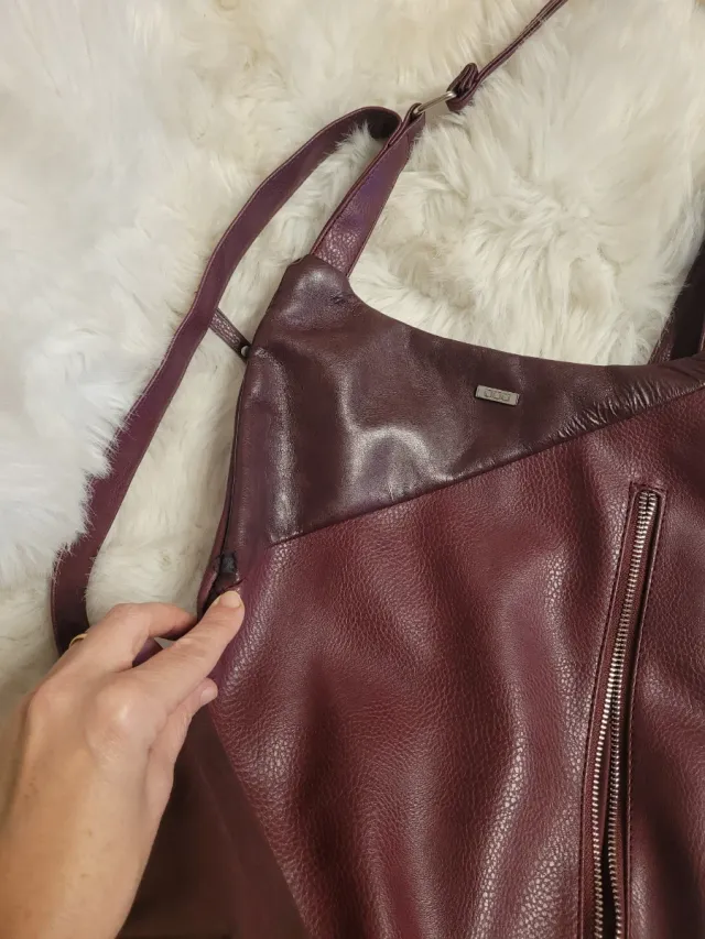 Bolso Mochila Antirrobo Misako granate