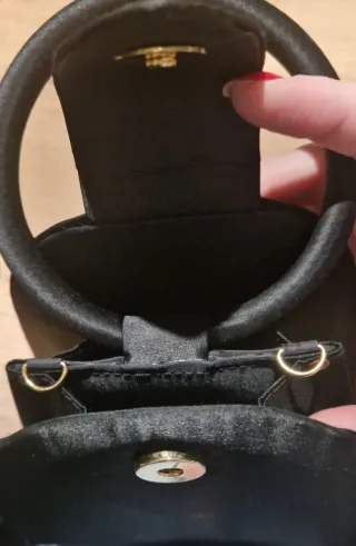 Bolso fiesta negro vintage