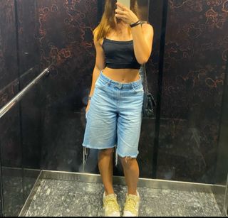 Pantalones cortos vaqueros