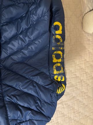 Anorak Adidas Plumas Talla M Azul