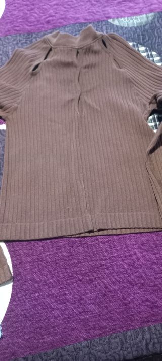 Jersey mujer marrón