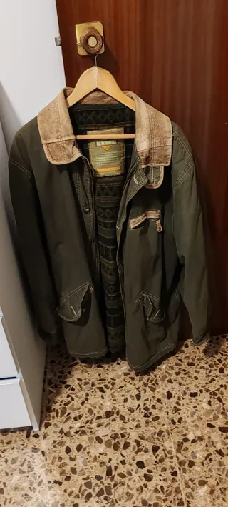 Chaqueta de invierno verde