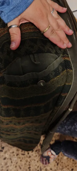 Chaqueta de invierno verde