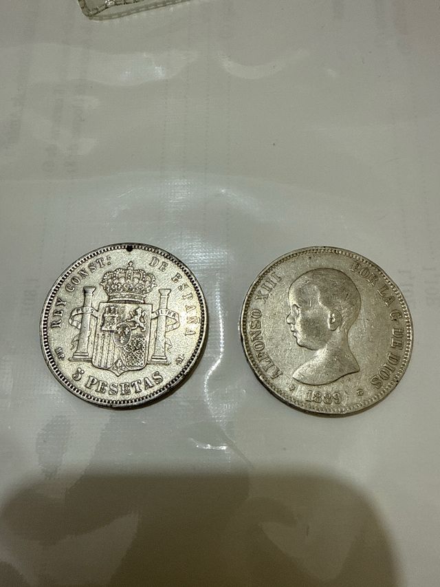5 Pesetas 1889 Alfonso XIII