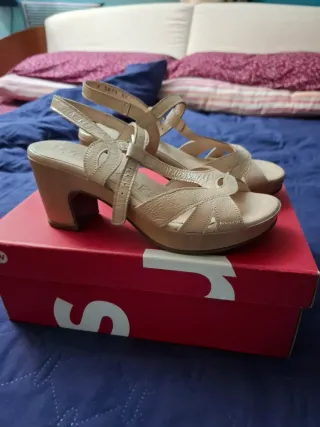 Sandali Wonders Beige Tg. 37