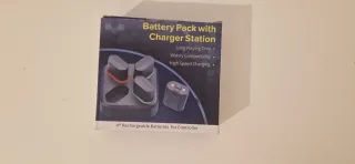 Pack Baterías Recargables Xbox con Cargador