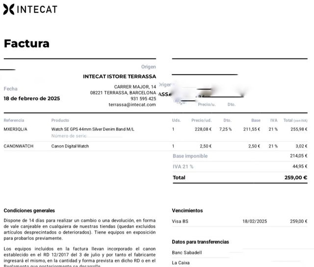 Apple Watch SE 2da Gen GPS Azul Marino/Plata 44mm