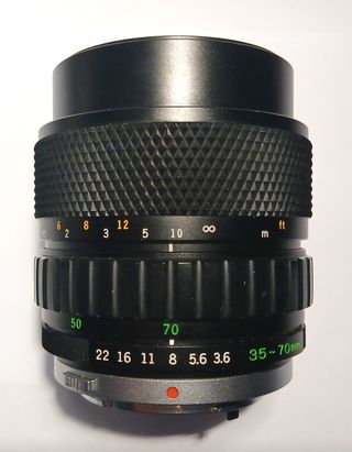 Obiettivo Zuiko 35-70mm f3.6