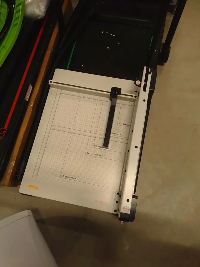 Guillotina VEVOR Papel A3