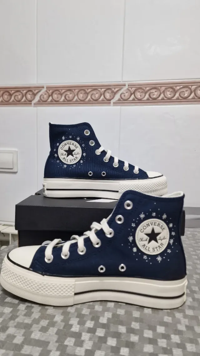 Converse Talla 37 Azul
