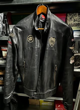 Chaqueta Piel Ducati Negra Sin Estrenar
