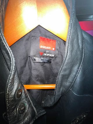 Chaqueta Piel Ducati Negra Sin Estrenar