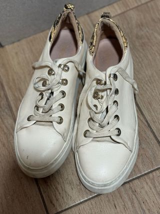 Zapatos Martineli Beige Multicolor