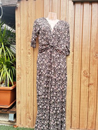 Mono largo estampado floral