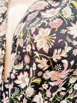 Mono largo estampado floral