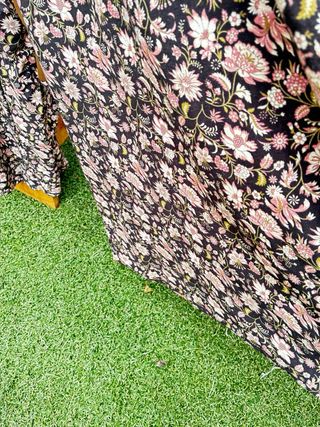 Mono largo estampado floral