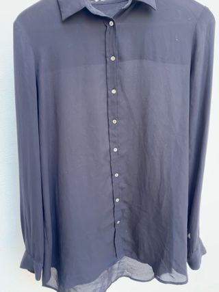 Camisa Mango Negra Talla M