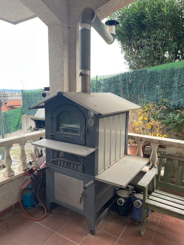 Horno de Leña Fontana Italiano Exterior