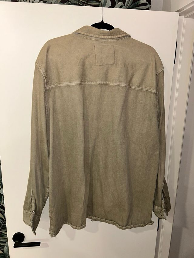 Sobrecamisa vaquera verde