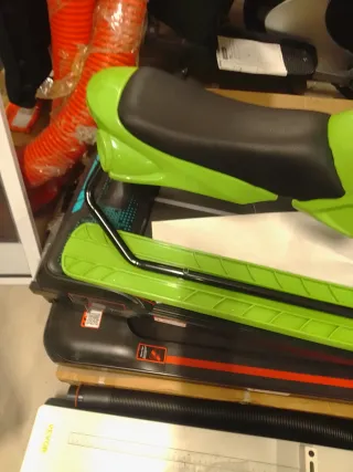 Trineo de nieve infantil verde