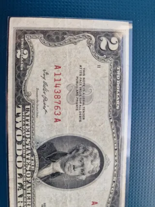Billete Antiguo USA