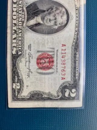 Billete Antiguo USA