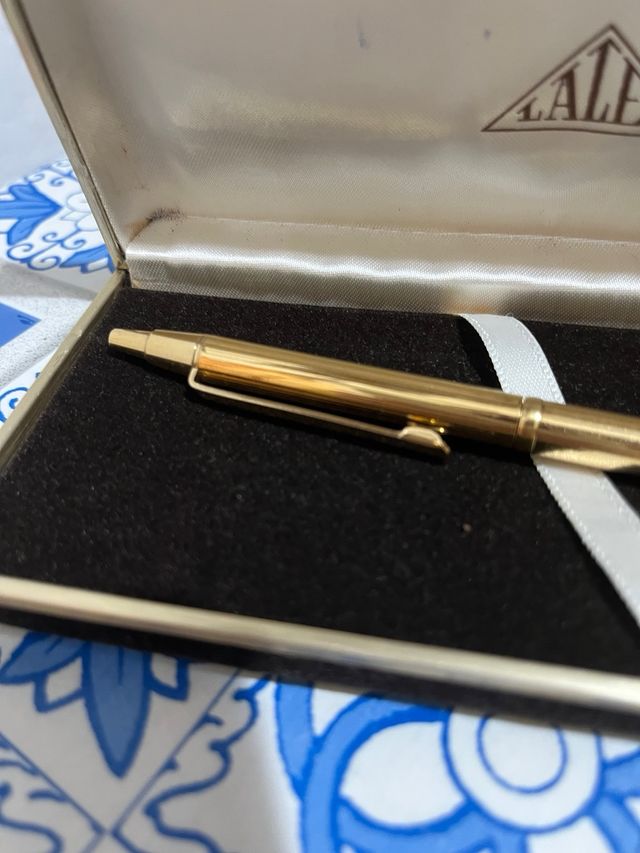 Penna Lalex placcata oro