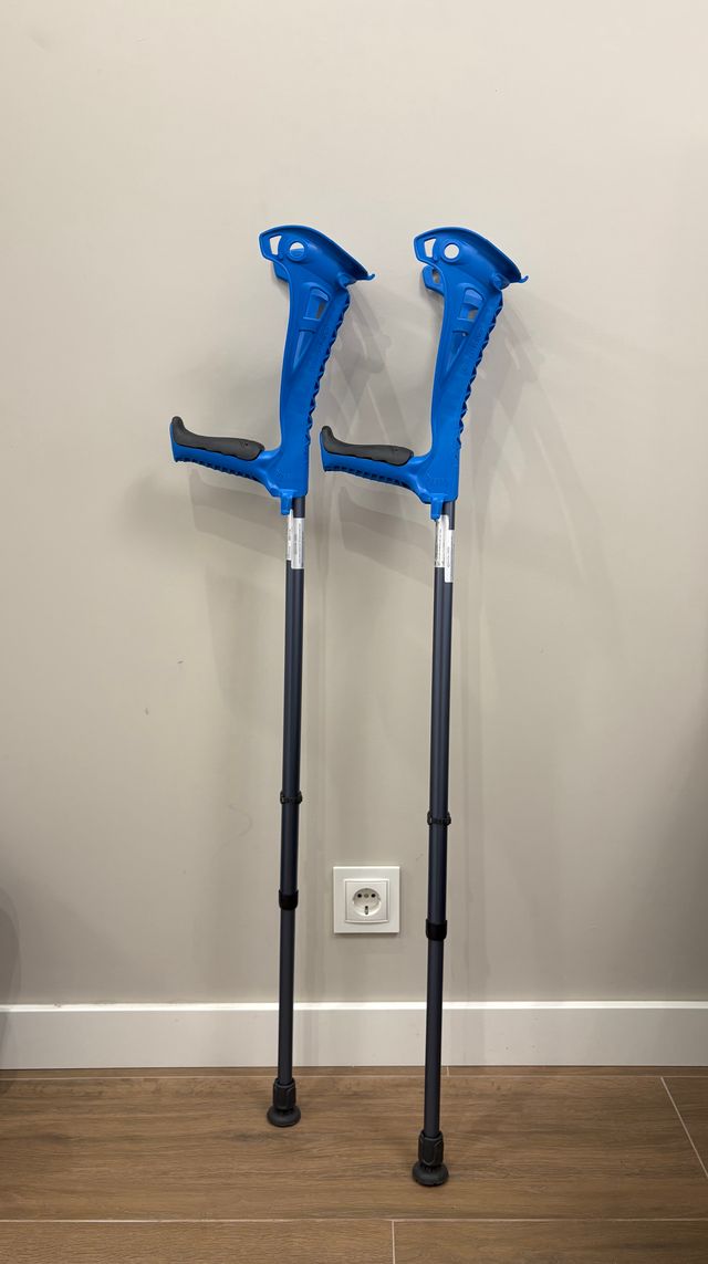 Muletas Access Comfort Azul